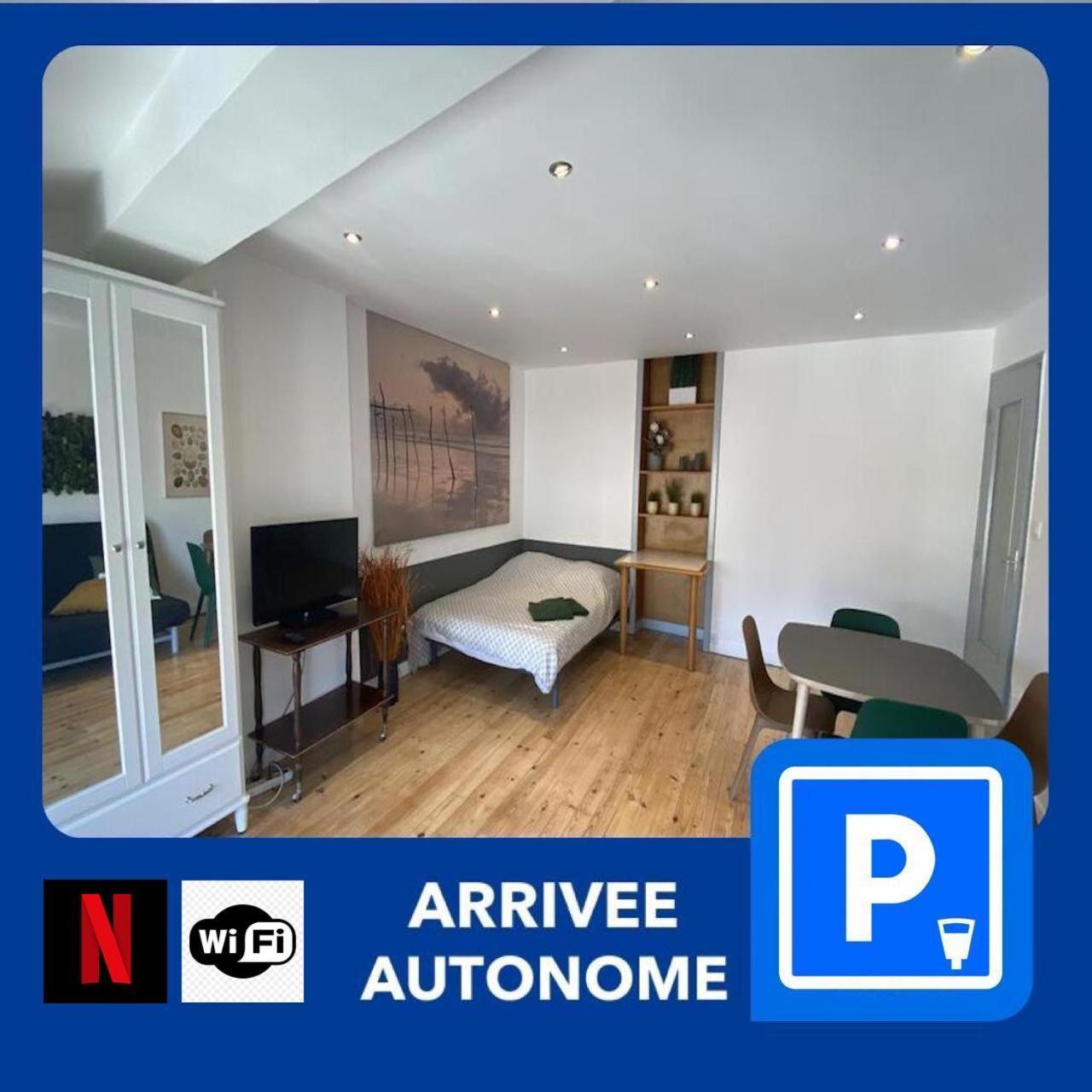 018 Chic & Cosy F1 41M2 Hypercentre Wifi Smart Tv Netflix Lejlighed Saint-Etienne  Eksteriør billede